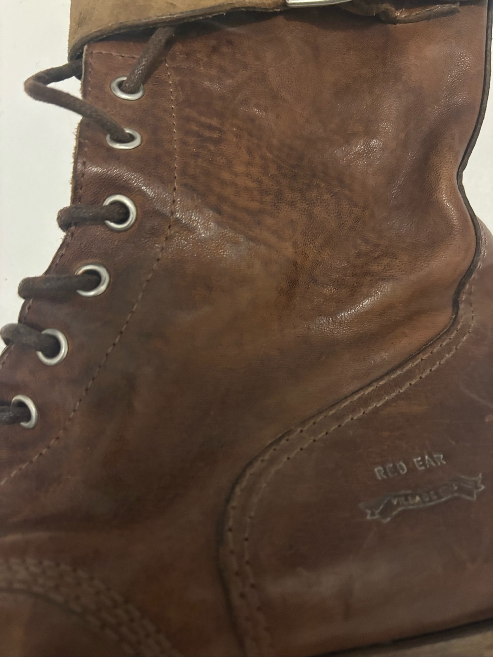 Very rare and sought after Paul Smith Red Ear line French military boots - Picture 7 of 9